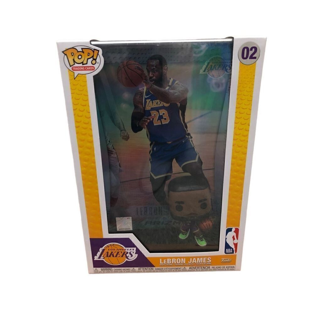 Los Angeles Lakers LeBron James Funko Pop #02 NBA Trading Cards